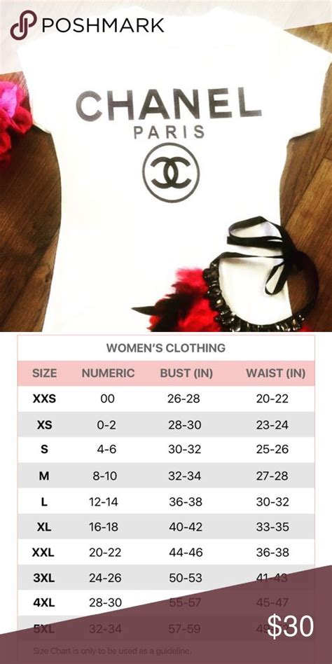 chanel clothing size chart|chanel clothing size guide.